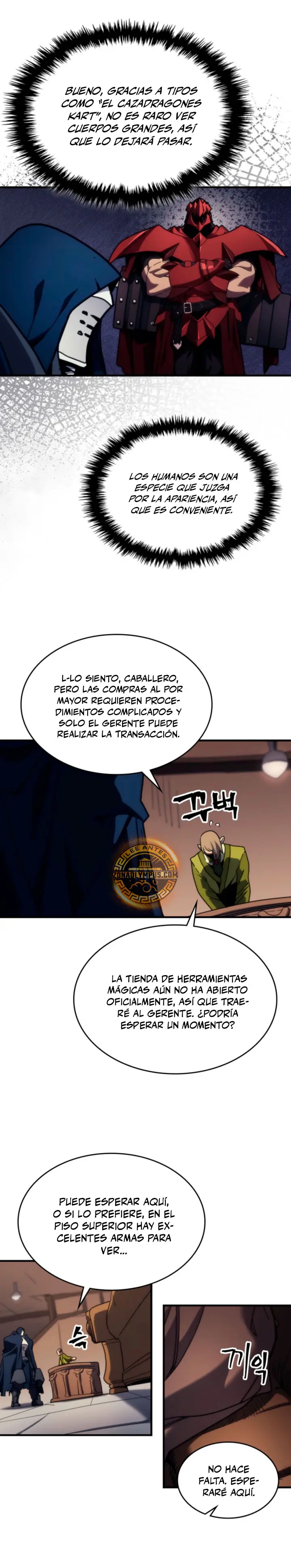 Actúe como un jefecito final, Sr. devorador capítulo 126, página 6
