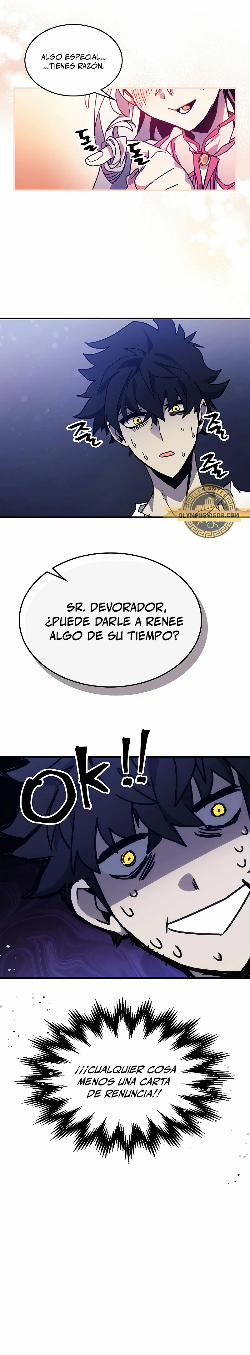 Actúe como un jefecito final, Sr. devorador capítulo 4, página 17