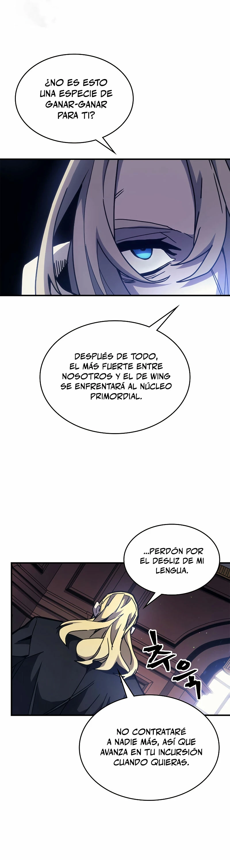 Actúe como un jefecito final, Sr. devorador capítulo 9, página 35