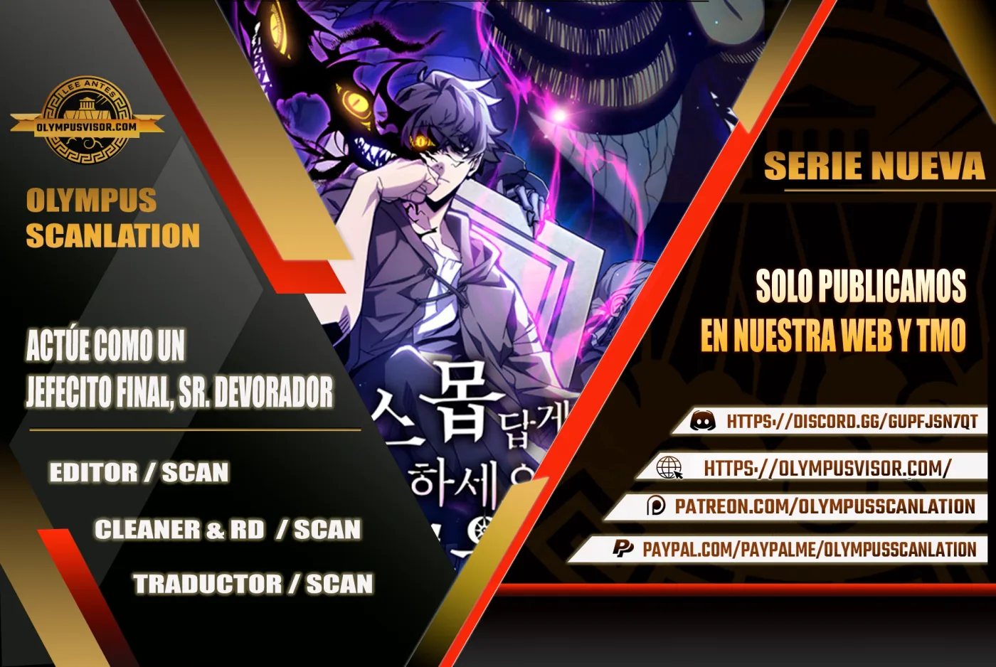 Actúe como un jefecito final, Sr. devorador capítulo 20, página 1