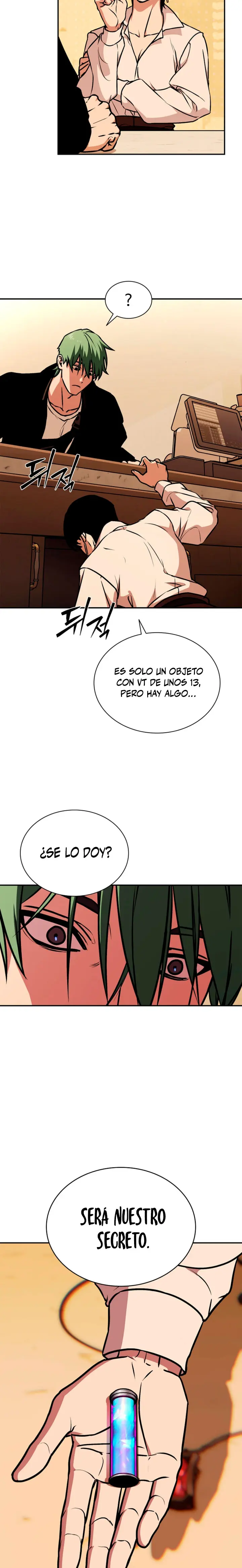 Al caer la luz de la luna capítulo 9, página 17