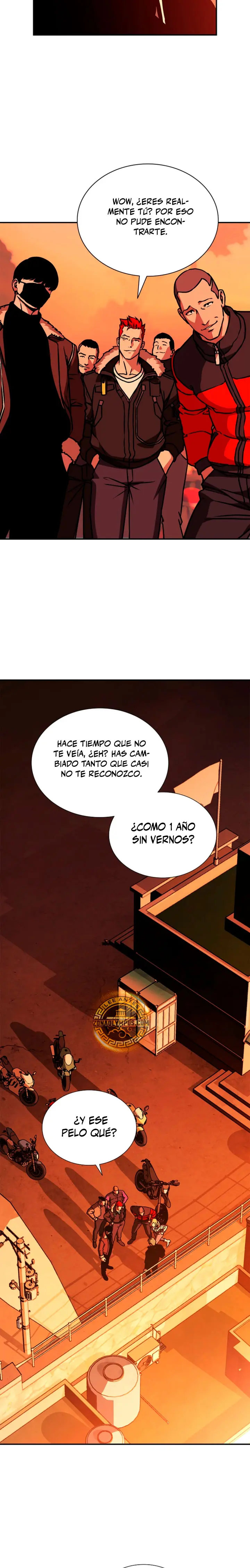 Al caer la luz de la luna capítulo 9, página 22