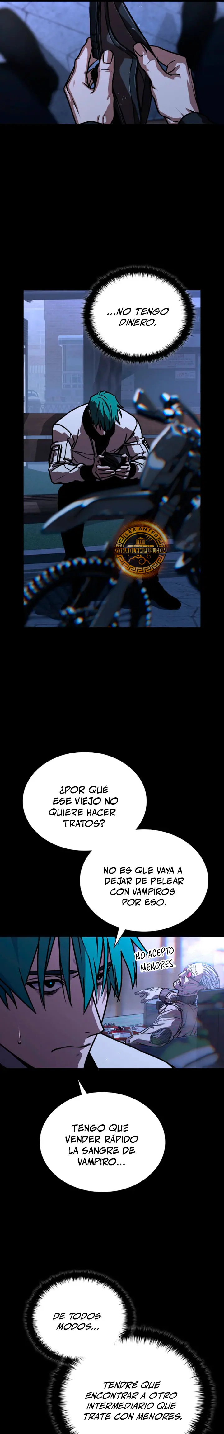 Al caer la luz de la luna capítulo 14, página 7