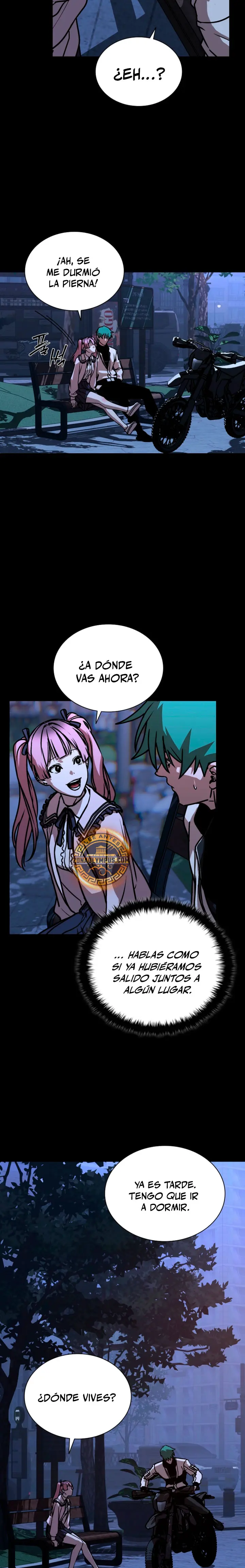 Al caer la luz de la luna capítulo 14, página 9