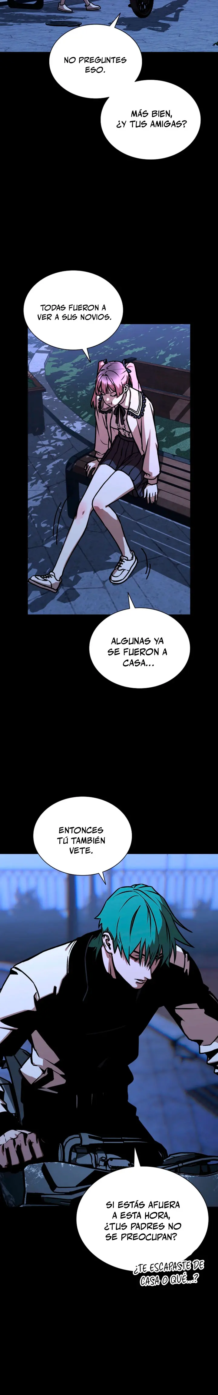 Al caer la luz de la luna capítulo 14, página 10