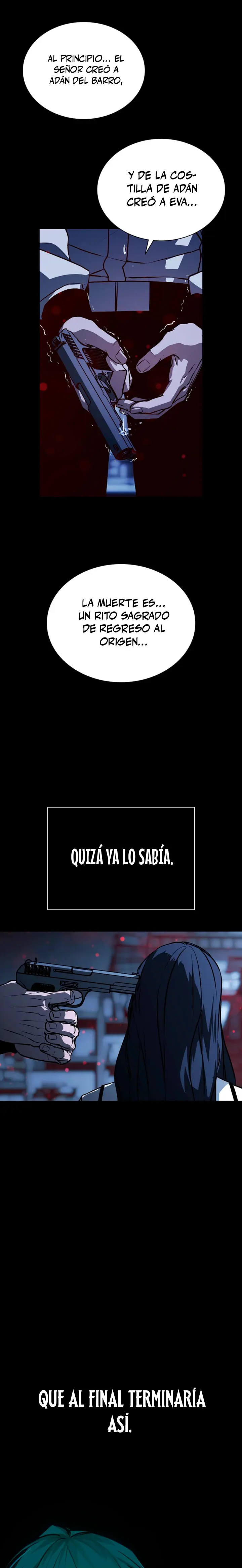 Al caer la luz de la luna capítulo 17, página 35