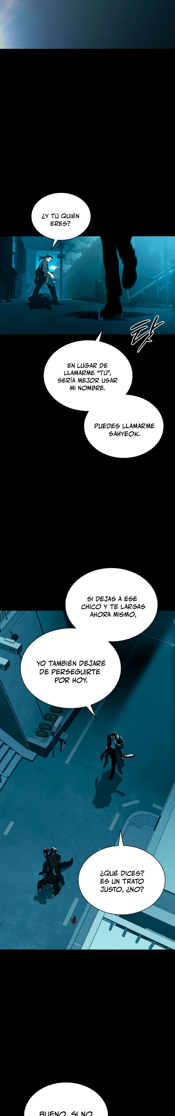 Al caer la luz de la luna capítulo 28, página 14