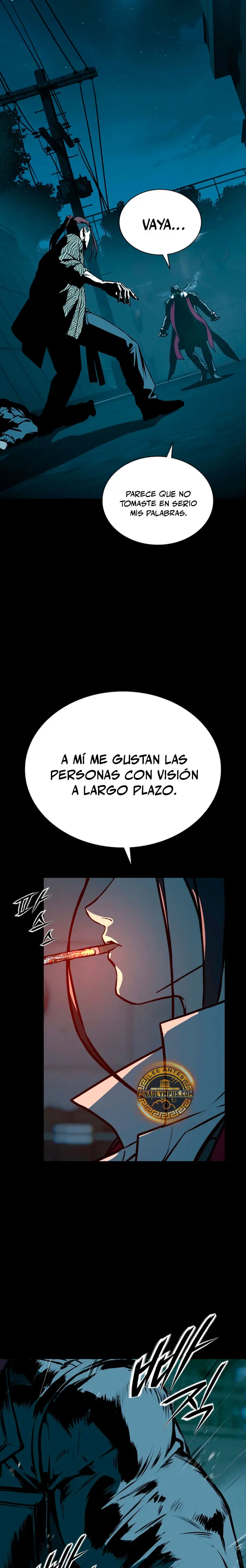 Al caer la luz de la luna capítulo 28, página 17