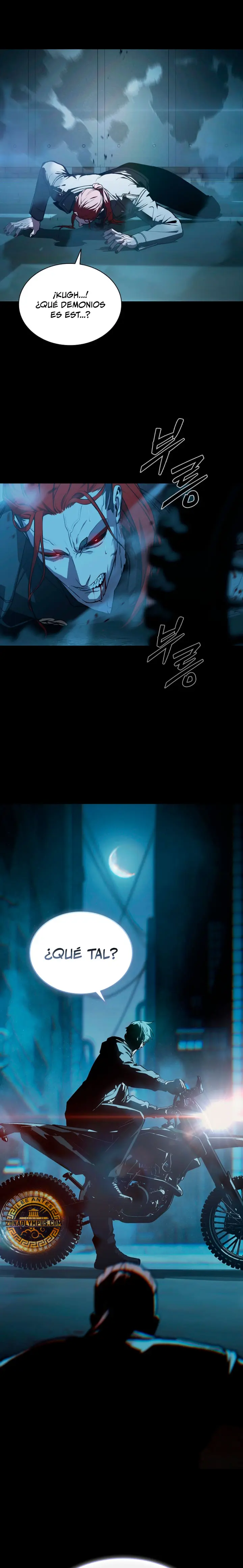 Al caer la luz de la luna capítulo 34, página 19