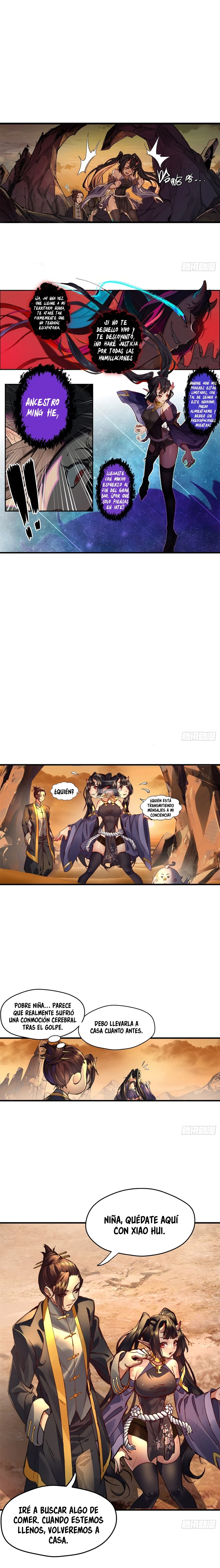 Al Comienzo del Período Primordial, Tomé a Minghe como mi Hija Adoptiva capítulo 2, página 6