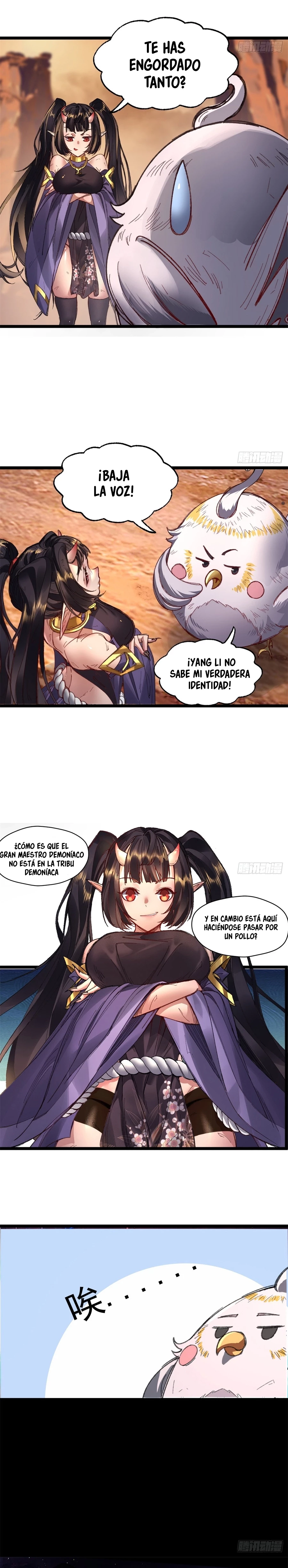 Al Comienzo del Período Primordial, Tomé a Minghe como mi Hija Adoptiva capítulo 2, página 11