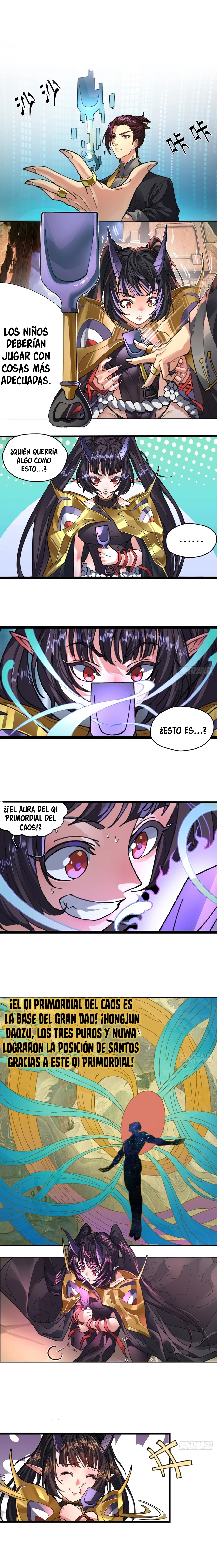 Al Comienzo del Período Primordial, Tomé a Minghe como mi Hija Adoptiva capítulo 3, página 13