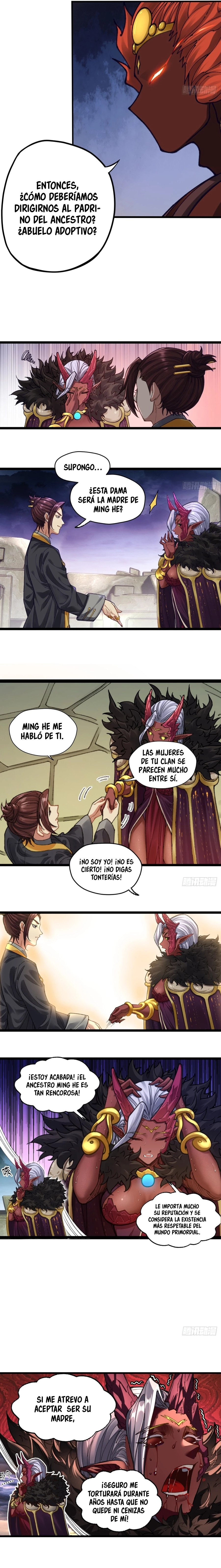 Al Comienzo del Período Primordial, Tomé a Minghe como mi Hija Adoptiva capítulo 3, página 18
