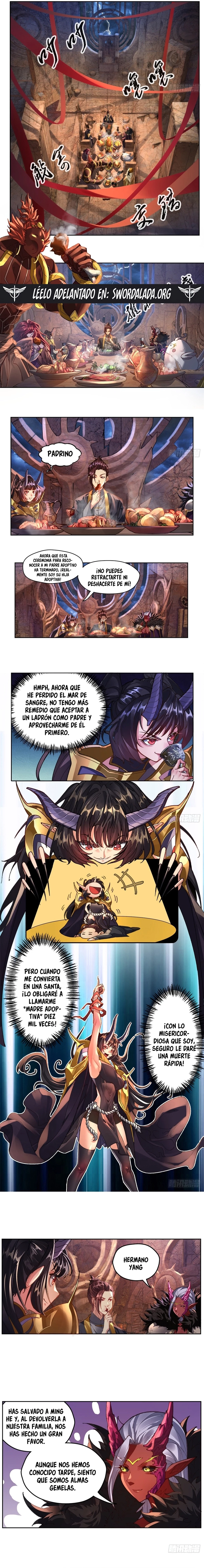 Al Comienzo del Período Primordial, Tomé a Minghe como mi Hija Adoptiva capítulo 4, página 4