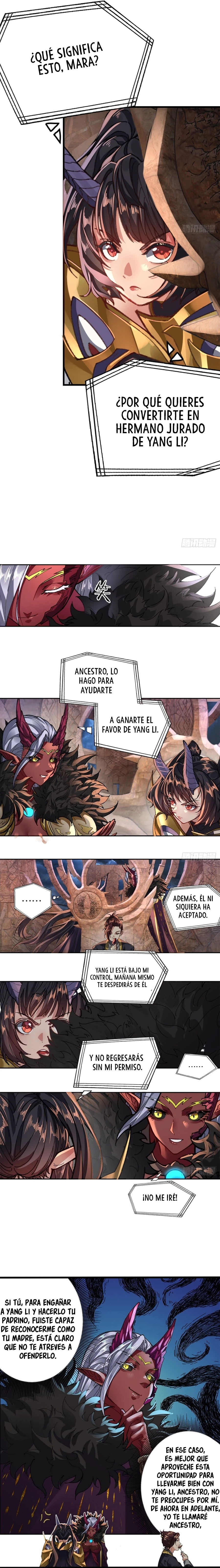 Al Comienzo del Período Primordial, Tomé a Minghe como mi Hija Adoptiva capítulo 4, página 9