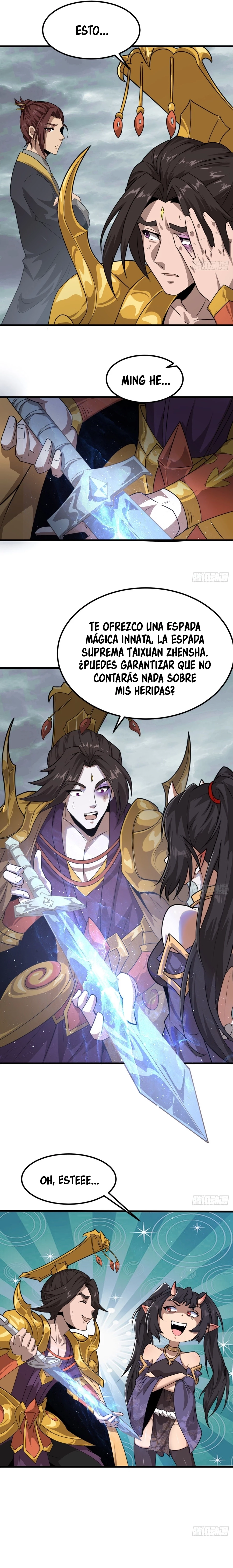 Al Comienzo del Período Primordial, Tomé a Minghe como mi Hija Adoptiva capítulo 6, página 13
