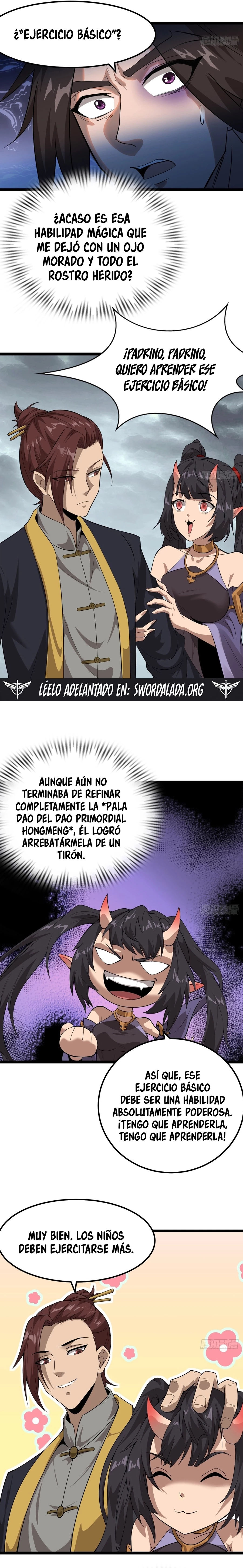 Al Comienzo del Período Primordial, Tomé a Minghe como mi Hija Adoptiva capítulo 6, página 17