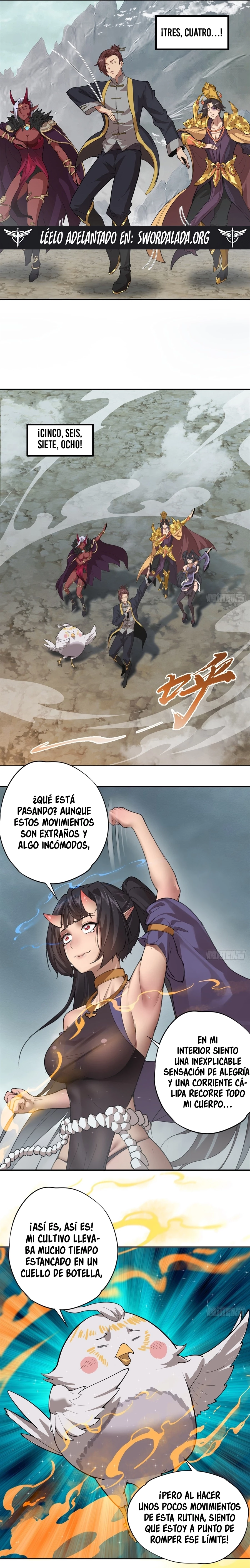 Al Comienzo del Período Primordial, Tomé a Minghe como mi Hija Adoptiva capítulo 7, página 4