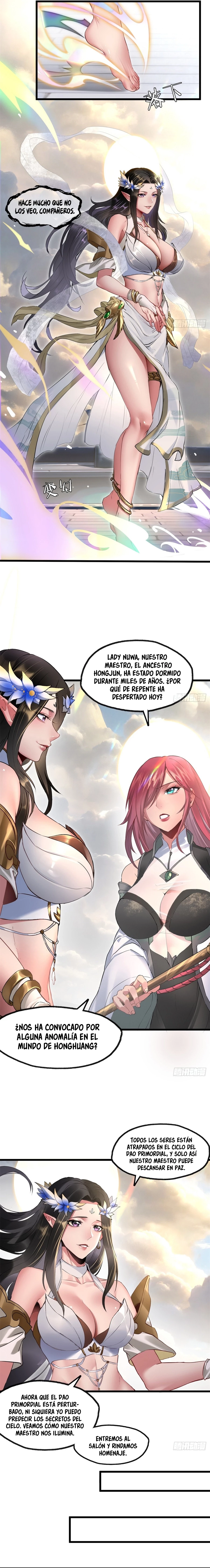 Al Comienzo del Período Primordial, Tomé a Minghe como mi Hija Adoptiva capítulo 7, página 18