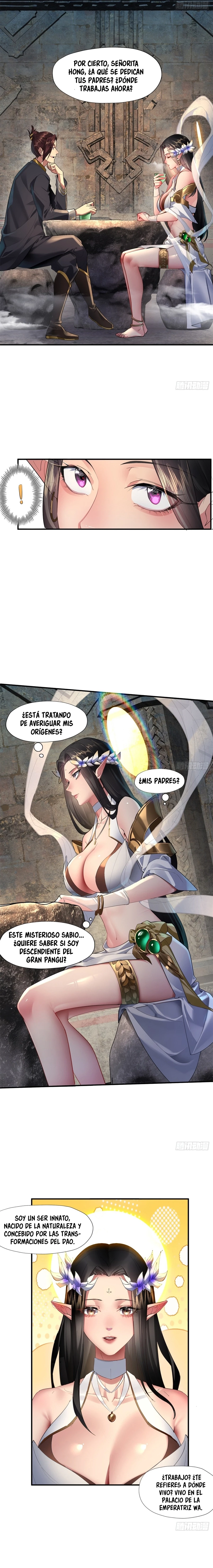 Al Comienzo del Período Primordial, Tomé a Minghe como mi Hija Adoptiva capítulo 11, página 9