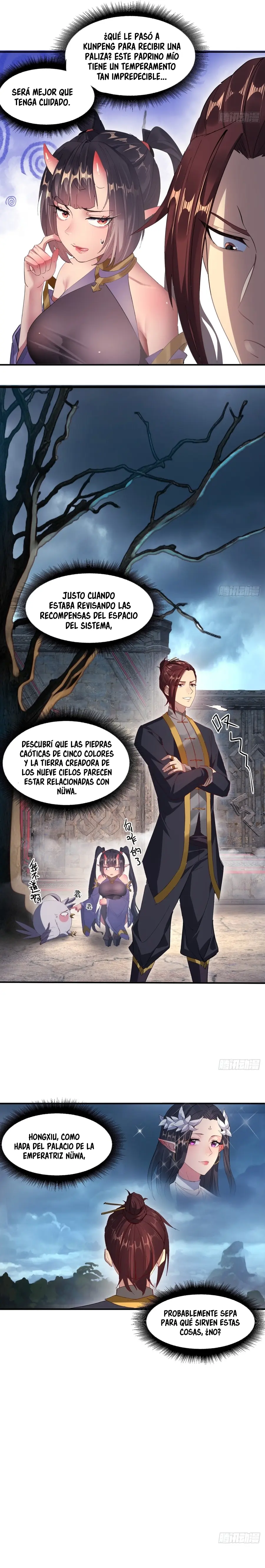 Al Comienzo del Período Primordial, Tomé a Minghe como mi Hija Adoptiva capítulo 12, página 11