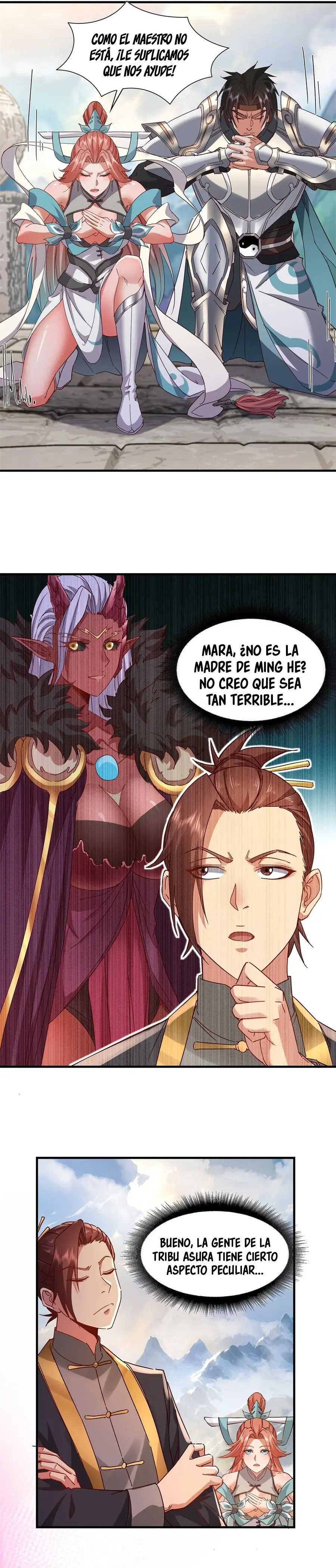 Al Comienzo del Período Primordial, Tomé a Minghe como mi Hija Adoptiva capítulo 24, página 13