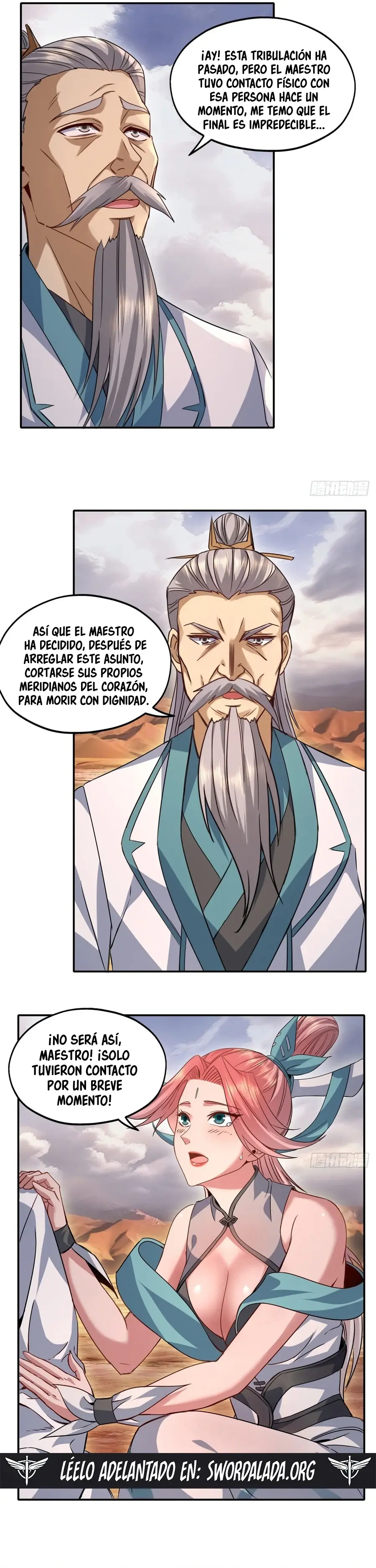 Al Comienzo del Período Primordial, Tomé a Minghe como mi Hija Adoptiva capítulo 31, página 22