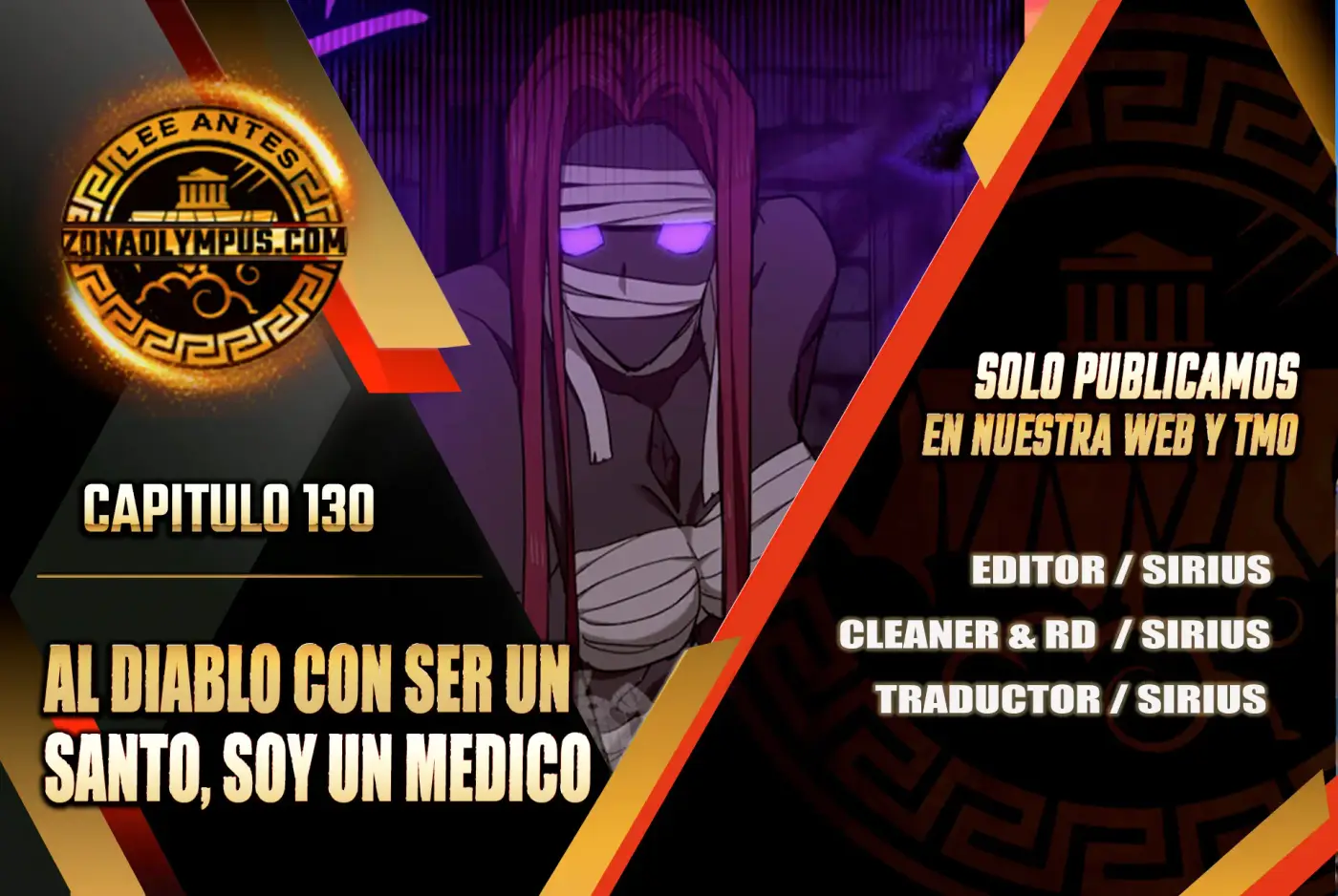 Al demonio con ser un santo, soy un medico capítulo 130, página 1