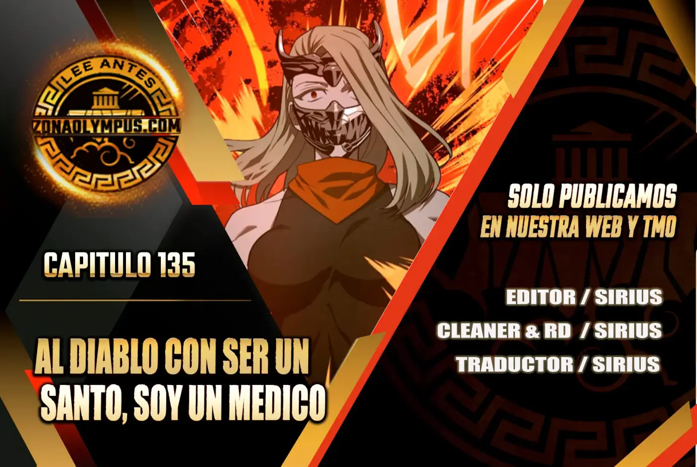 Al demonio con ser un santo, soy un medico capítulo 135, página 1