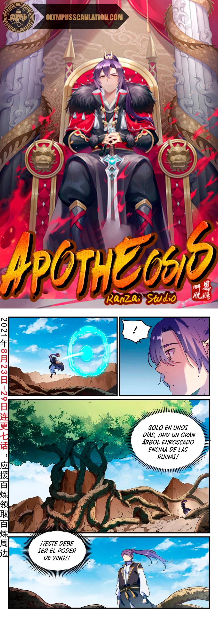 Apotheosis capítulo 804, página 3