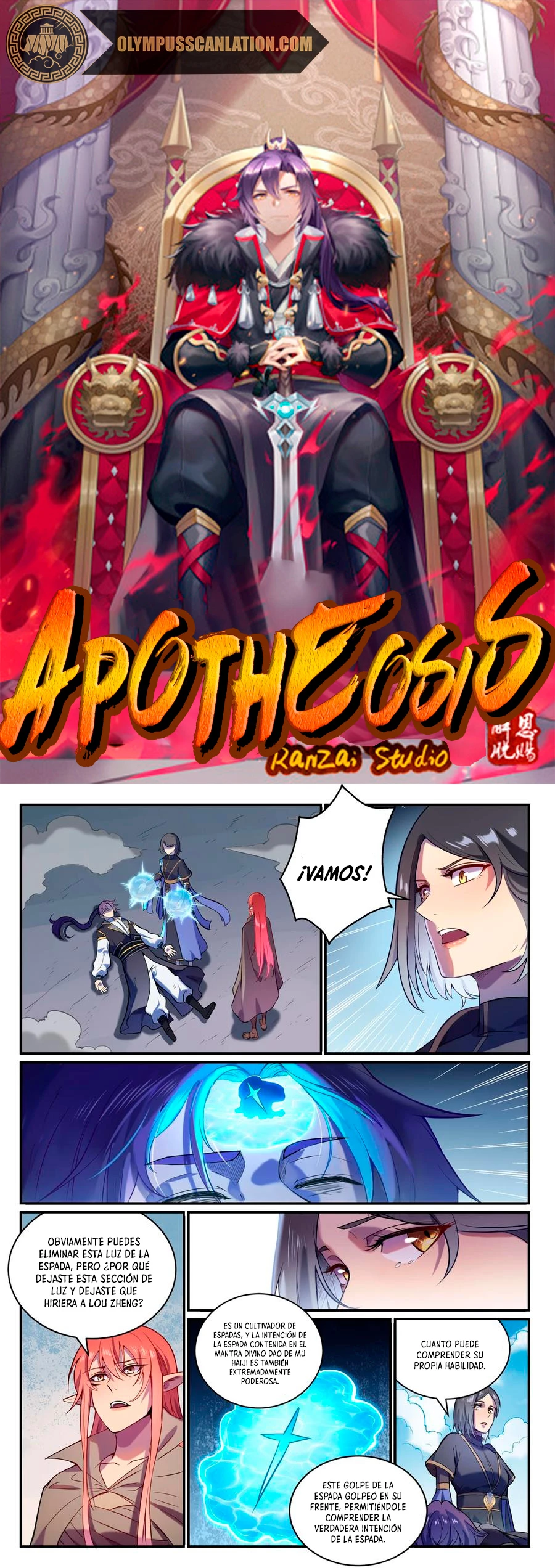 Apotheosis capítulo 834, página 3
