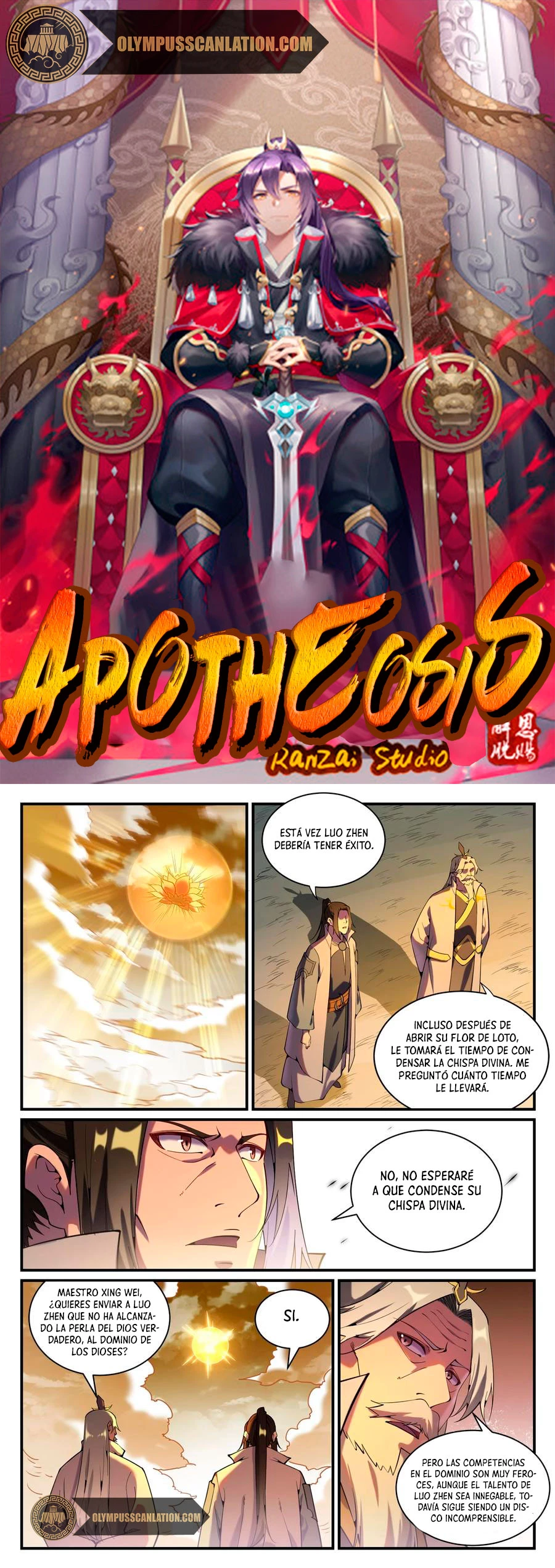 Apotheosis capítulo 837, página 3