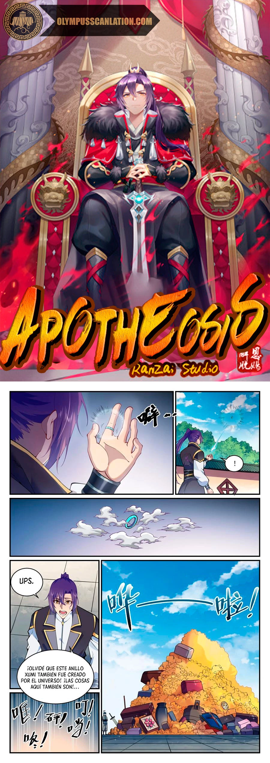 Apotheosis capítulo 839, página 3