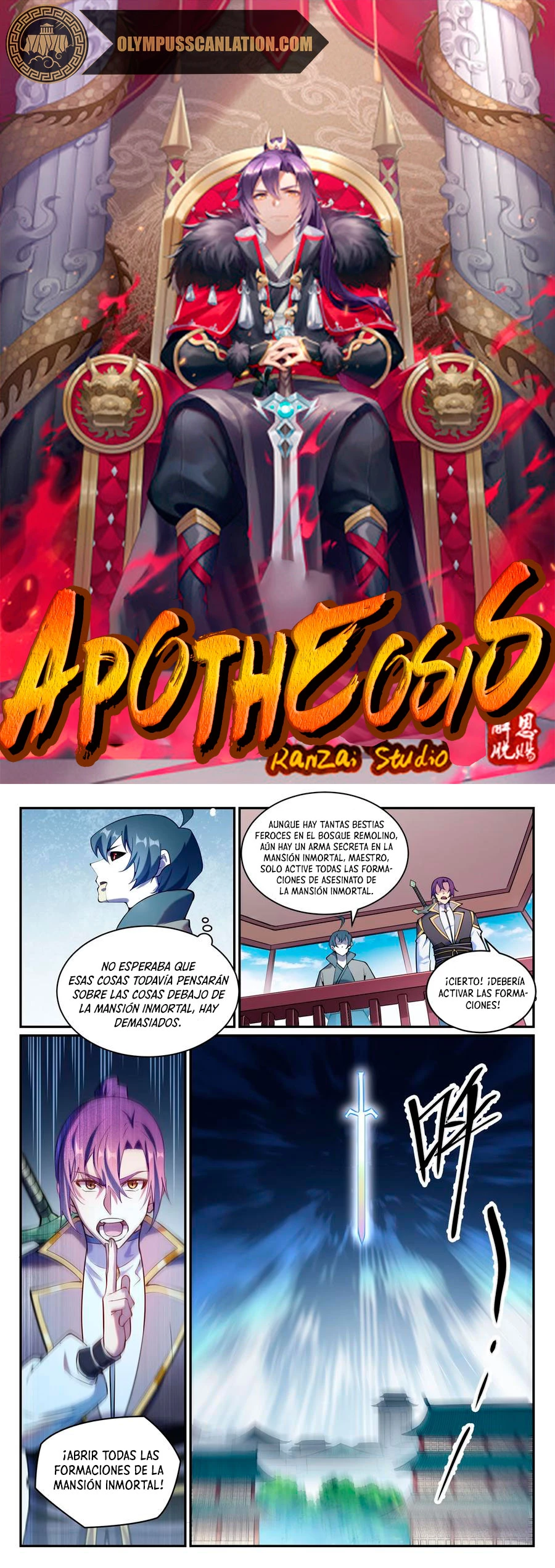 Apotheosis capítulo 840, página 3