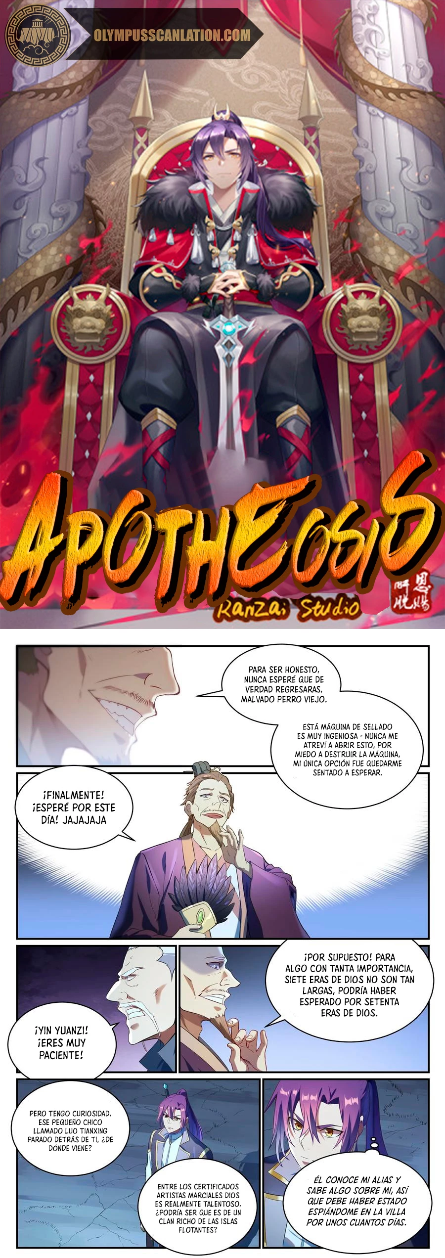 Apotheosis capítulo 847, página 3