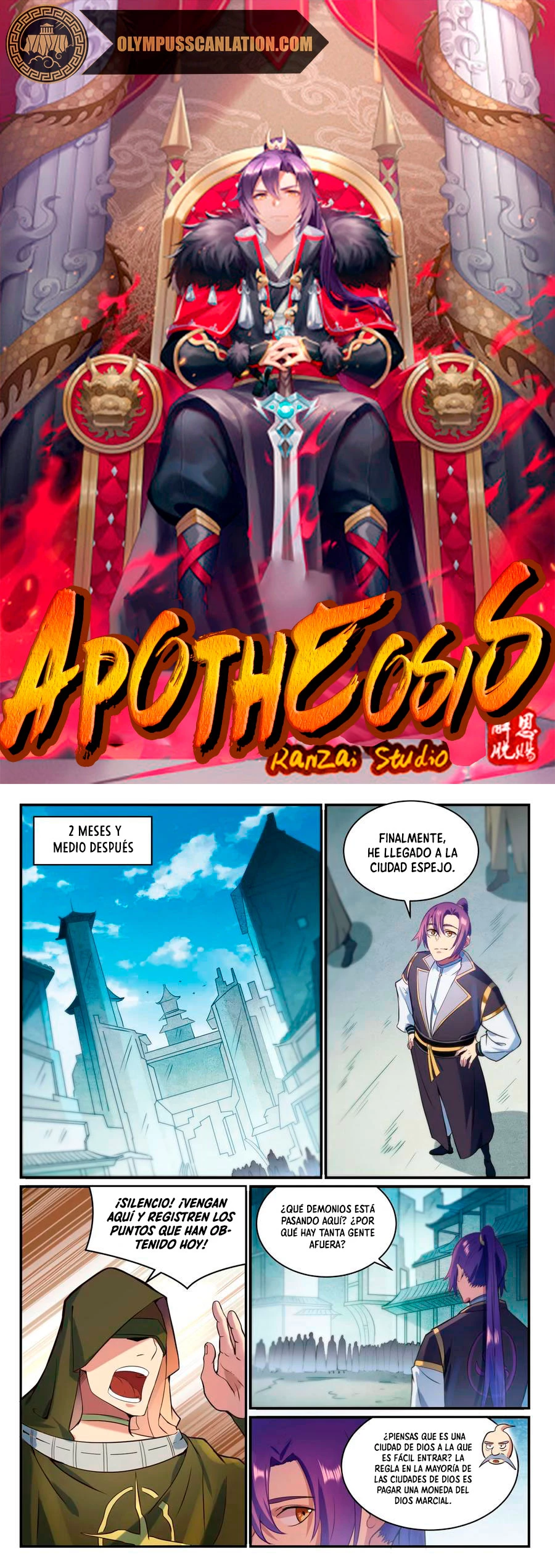 Apotheosis capítulo 855, página 3
