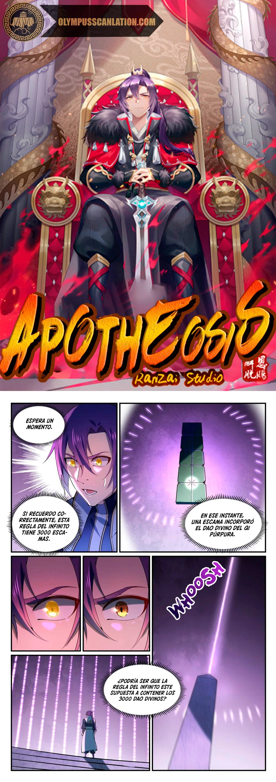 Apotheosis capítulo 866, página 3