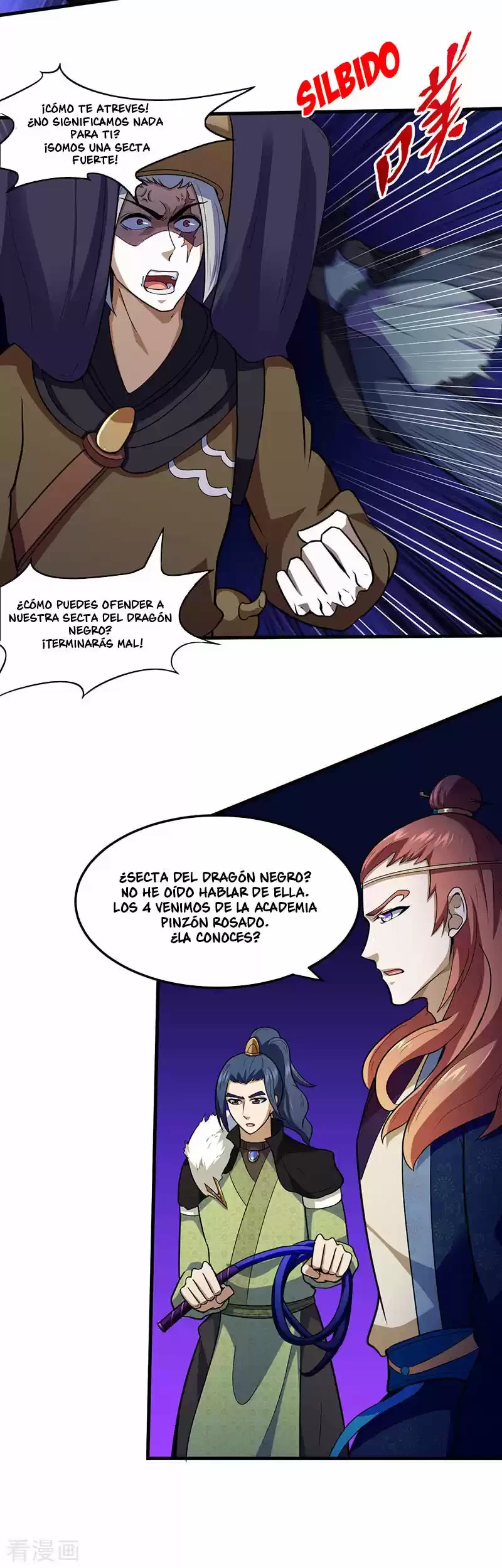 Reinado de las artes marciales capítulo 110, página 8