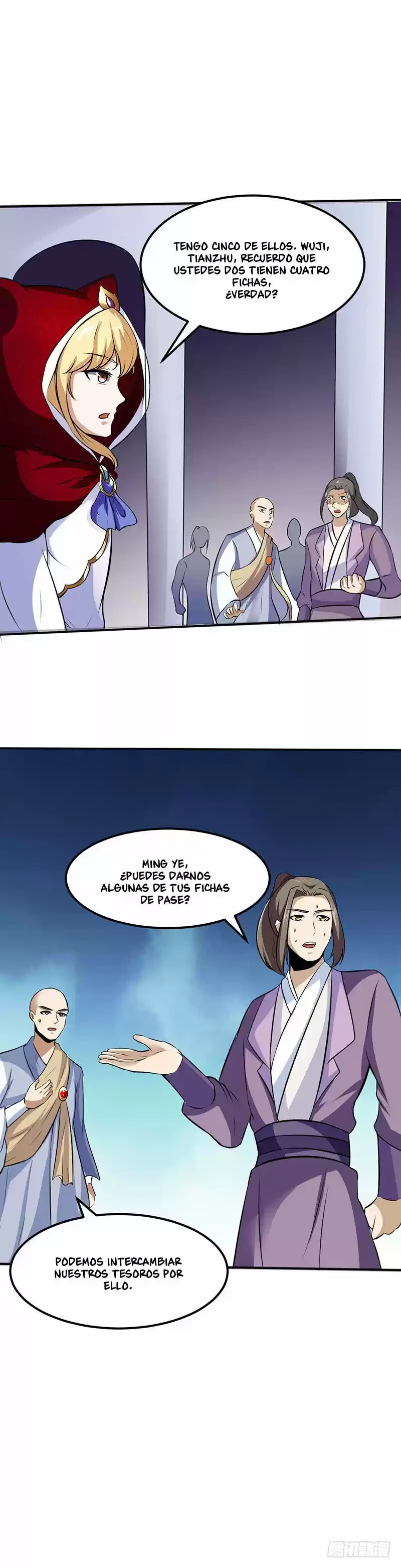 Reinado de las artes marciales capítulo 117, página 9