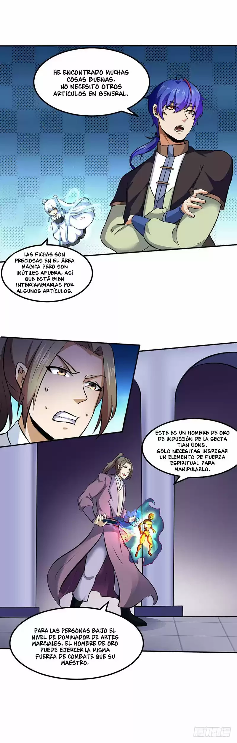 Reinado de las artes marciales capítulo 117, página 10