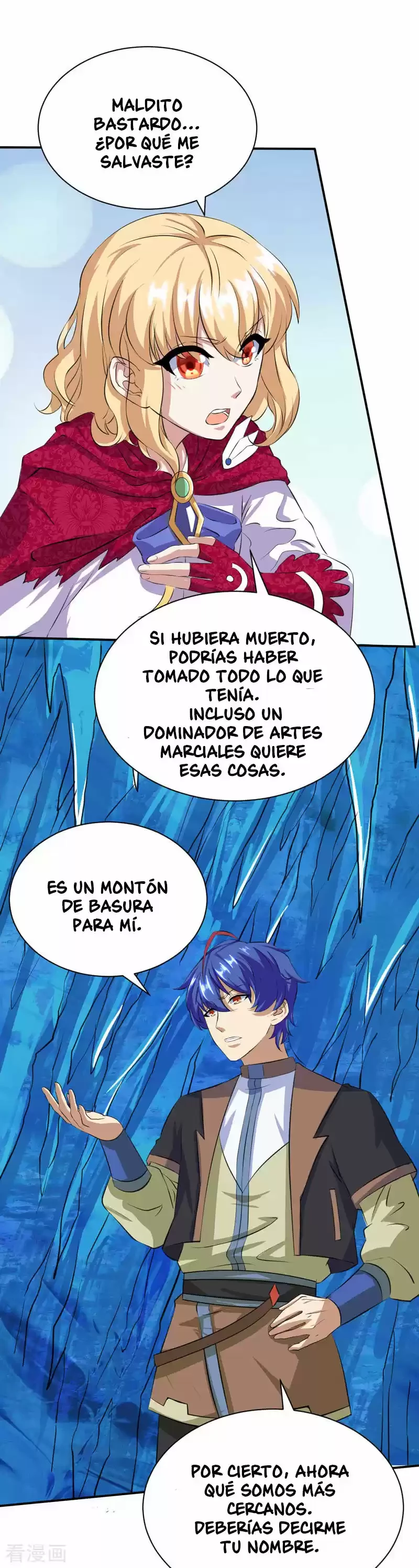 Reinado de las artes marciales capítulo 124, página 5