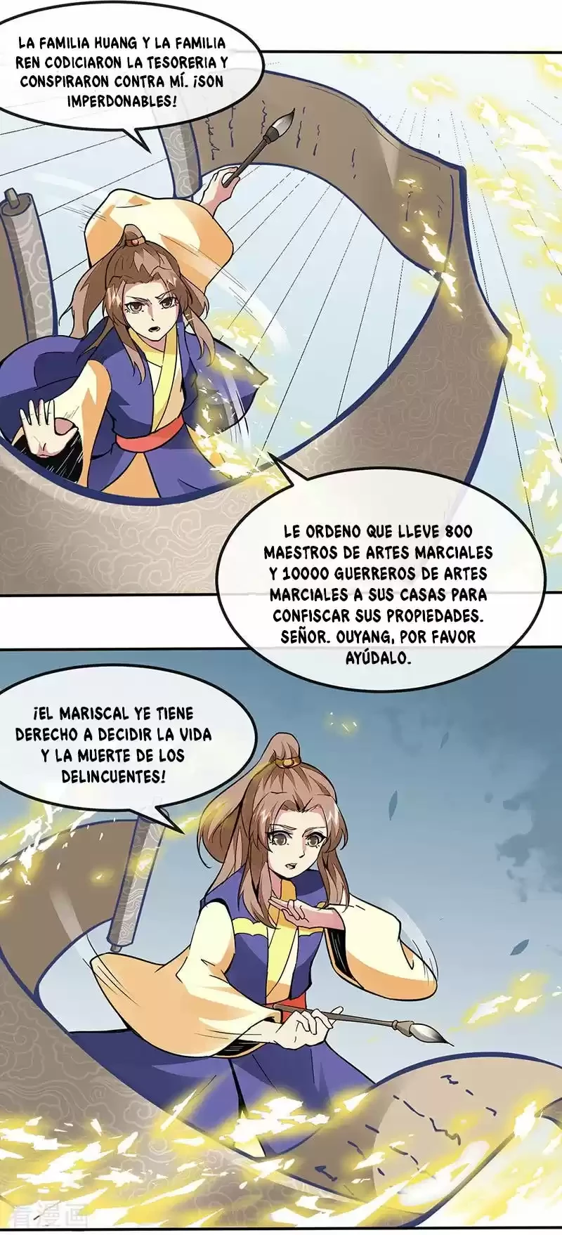 Reinado de las artes marciales capítulo 156, página 6