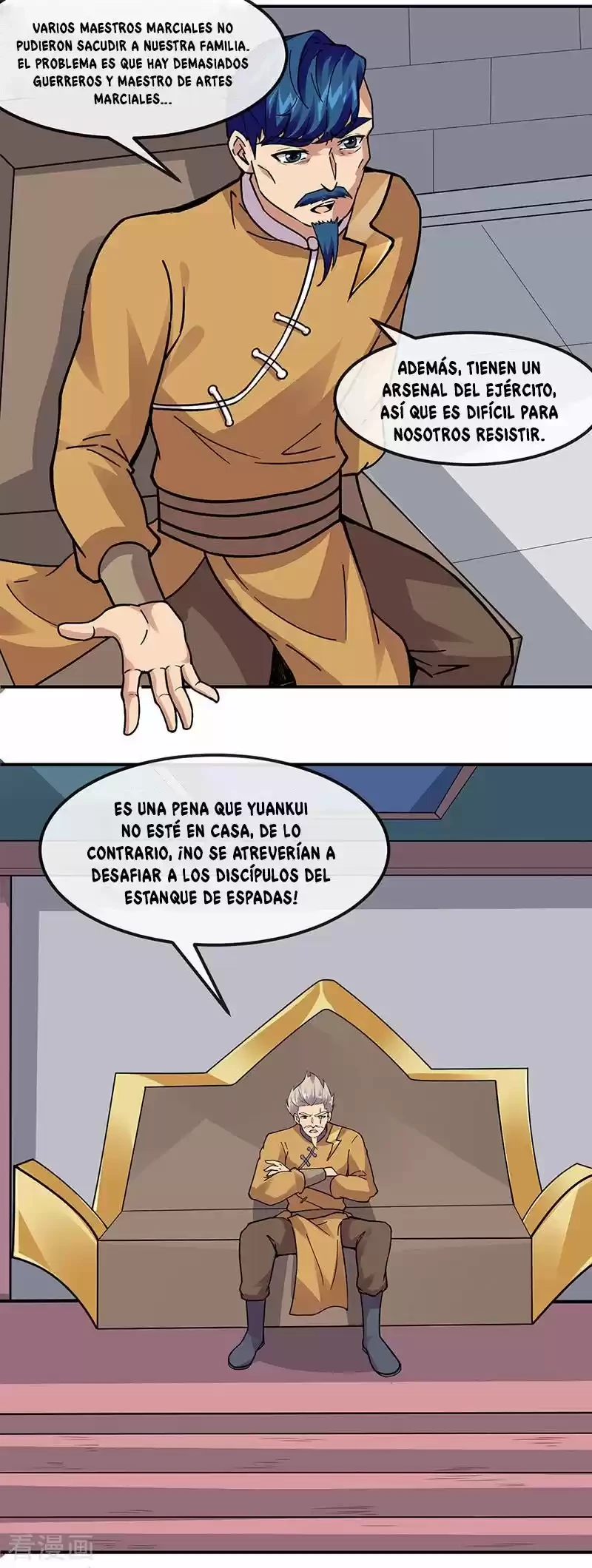 Reinado de las artes marciales capítulo 156, página 13