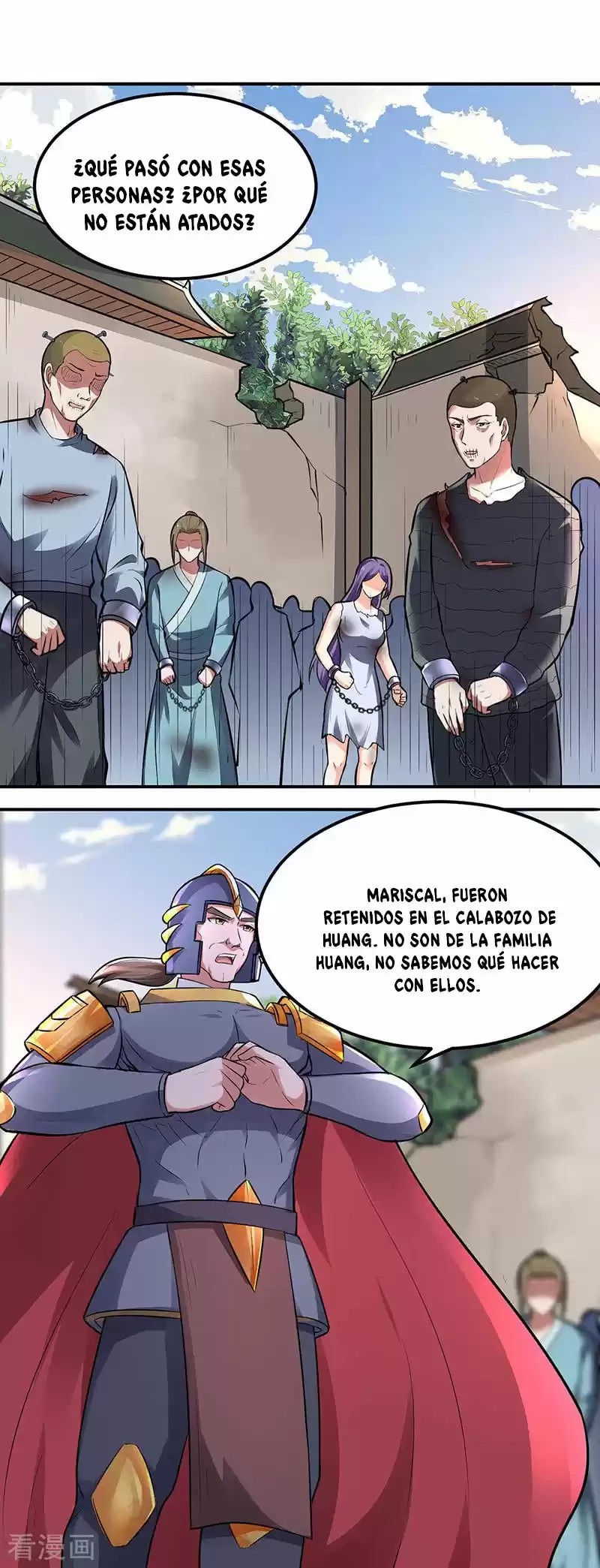 Reinado de las artes marciales capítulo 158, página 22