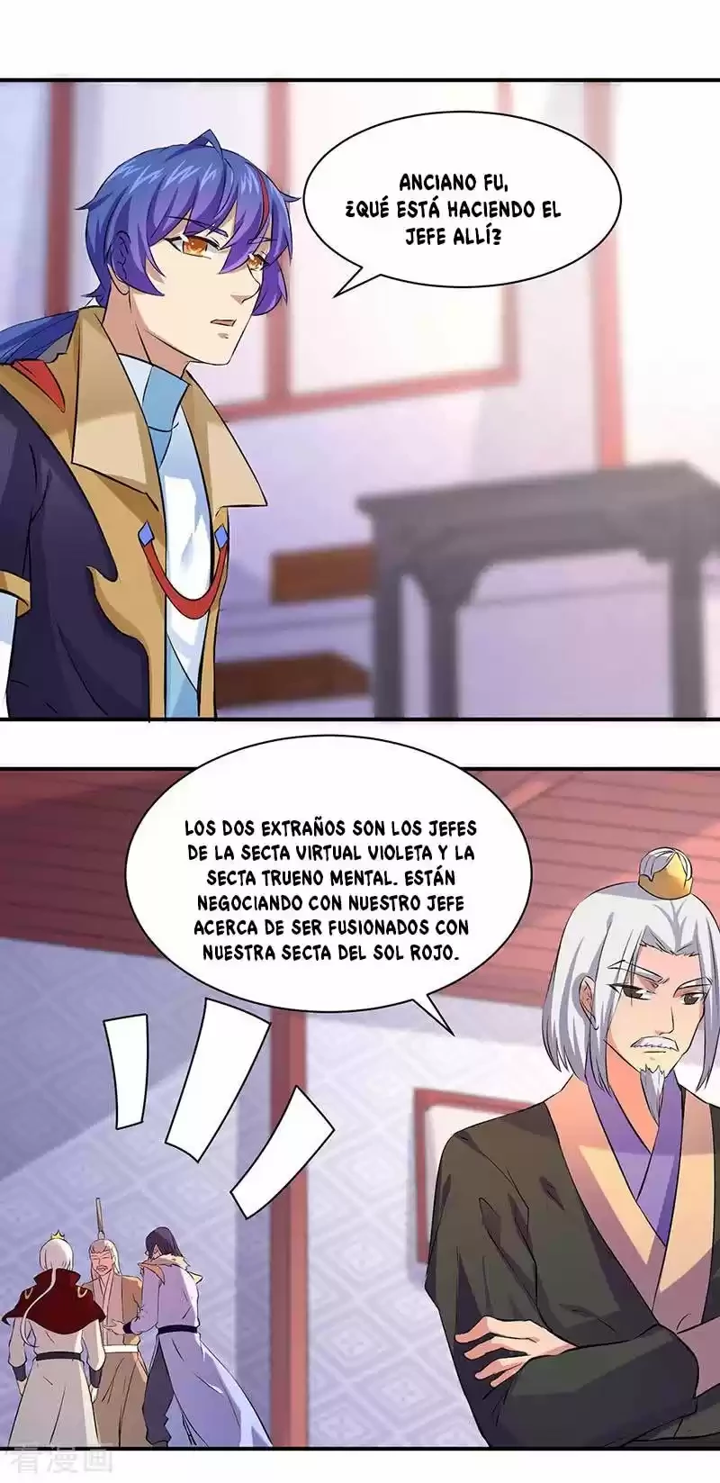 Reinado de las artes marciales capítulo 159, página 21