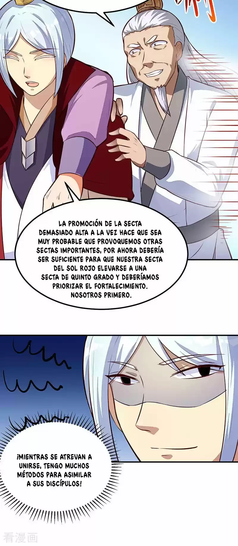 Reinado de las artes marciales capítulo 161, página 9