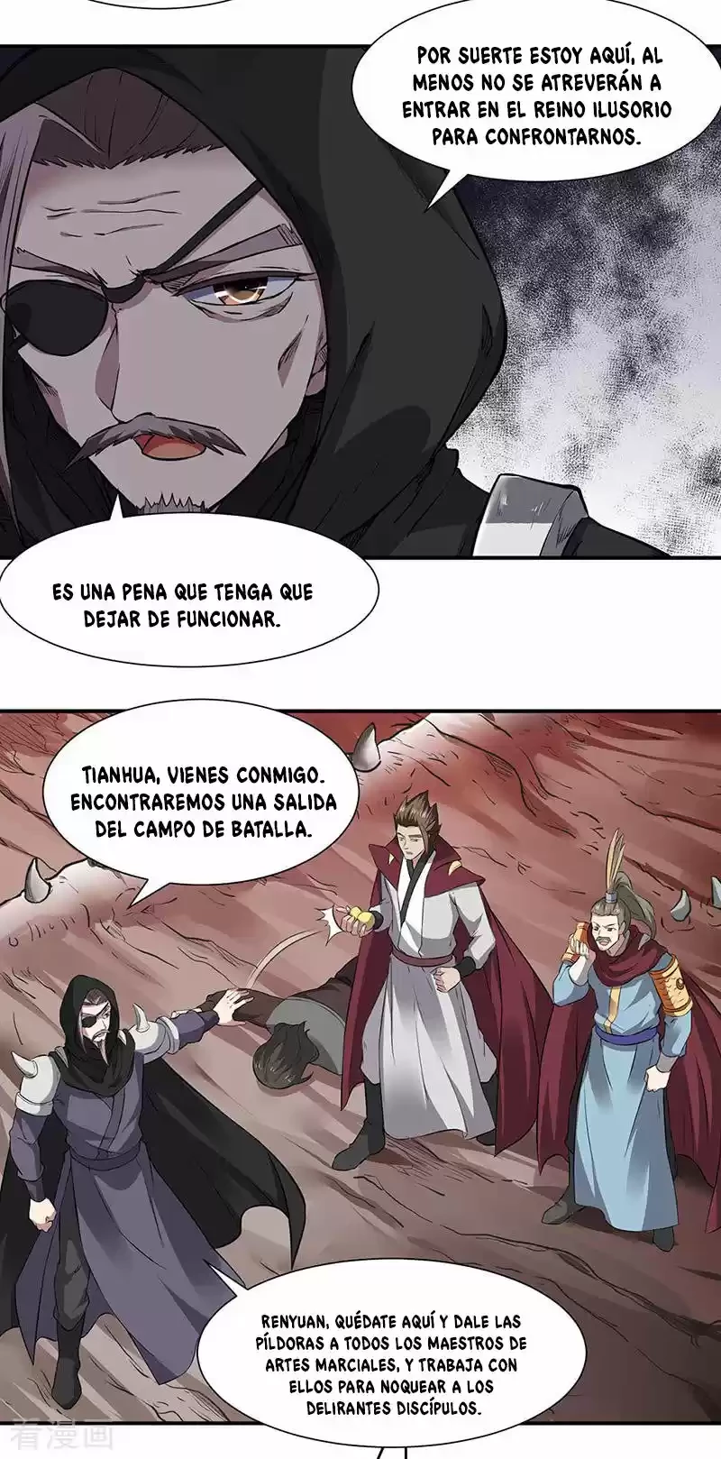 Reinado de las artes marciales capítulo 168, página 3