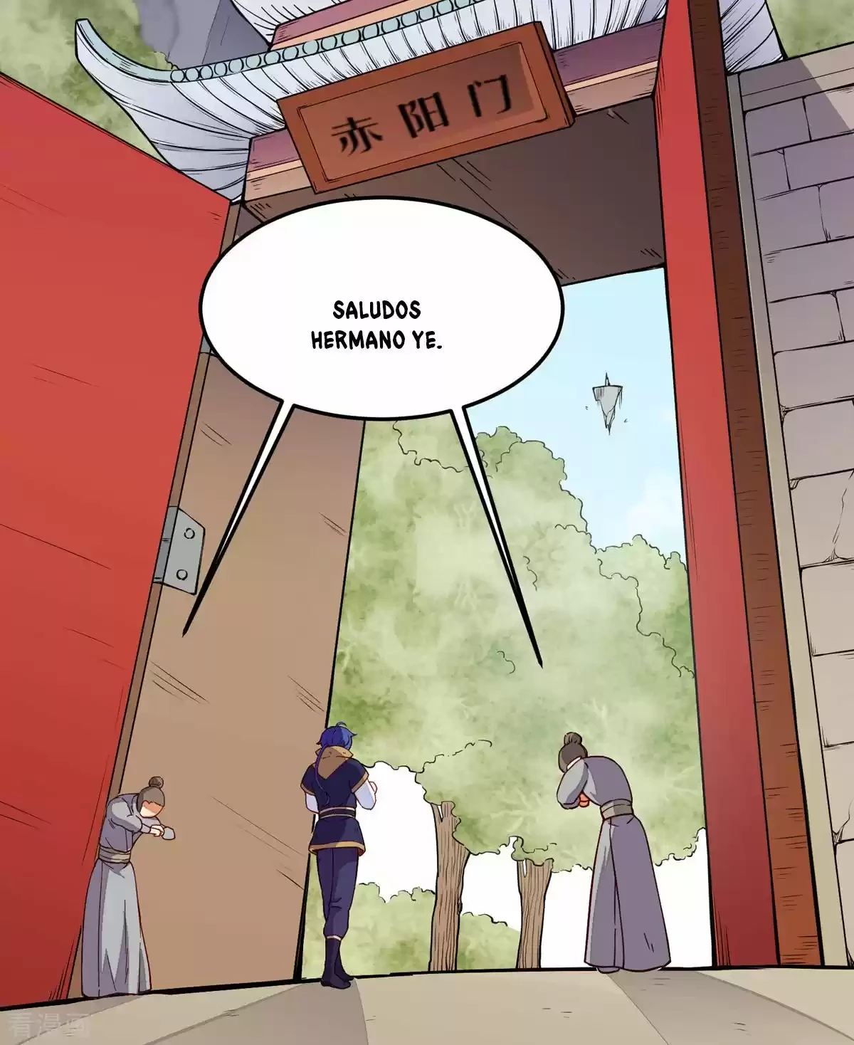 Reinado de las artes marciales capítulo 170, página 40