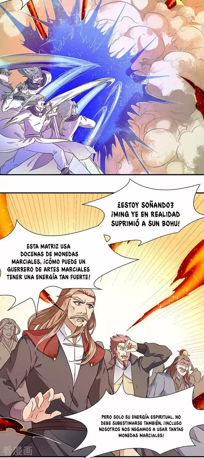 Reinado de las artes marciales capítulo 172, página 22