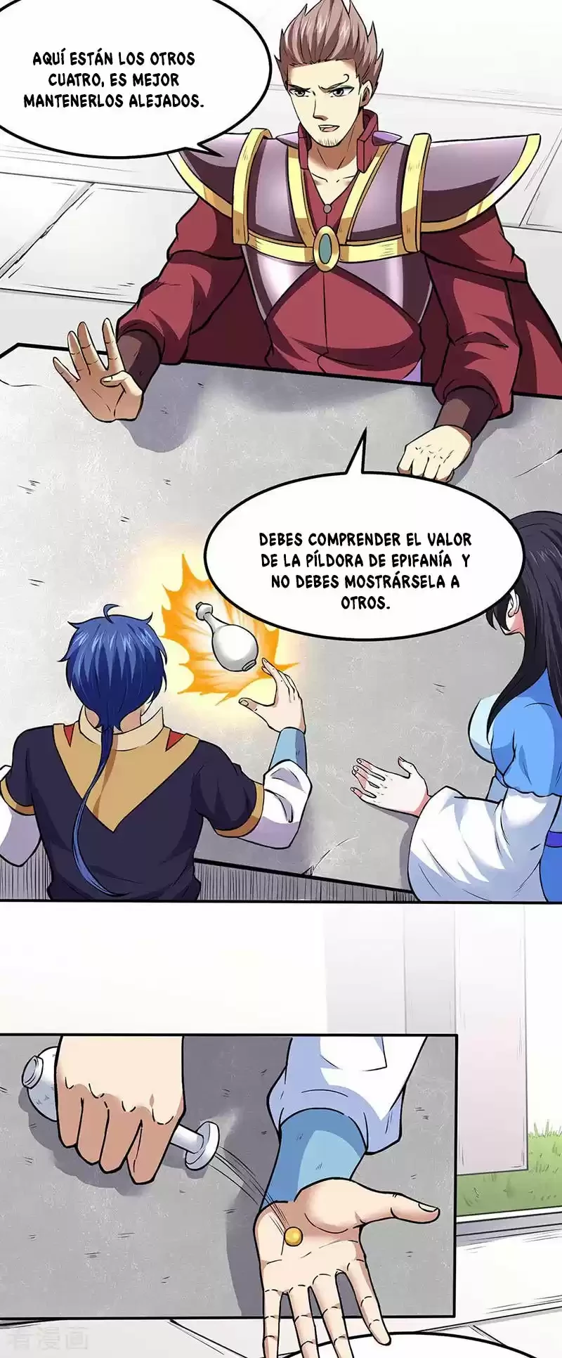 Reinado de las artes marciales capítulo 173, página 17